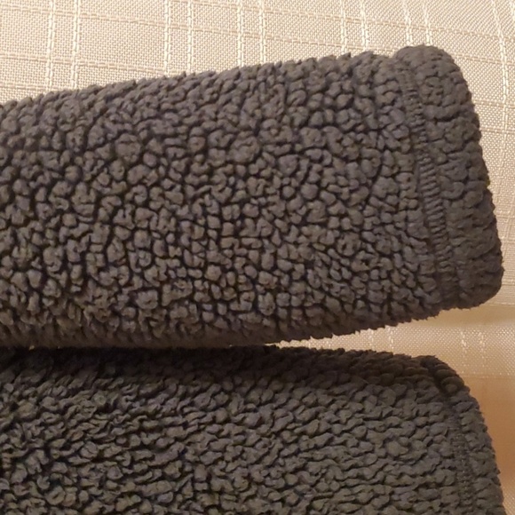 32° Heat Jacket Boys Size Large 14 / 16 Grey Cozy Gray Sherpa Fleece Jacket Zip - Picture 9 of 13